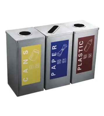 方形pinnacle sports 注册三分类回收桶