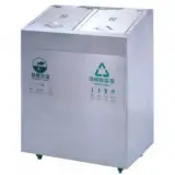 商用室内环保分类不锈钢垃圾箱